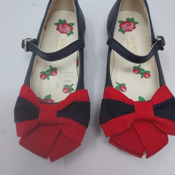 Gucci Mary Jane Bow Buckle Shoe - Picture 2 of 9